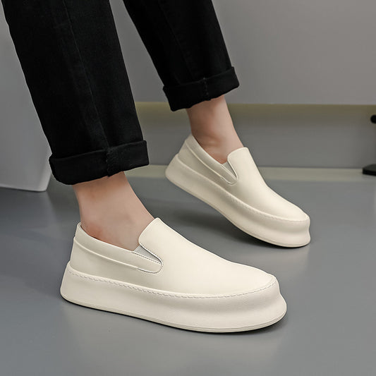 High Quality Fashion White One Pedal Sneakers