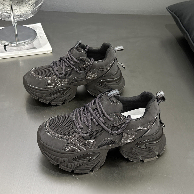 Women's Dad Female Platform Height Increasing Insole Women's Shoes