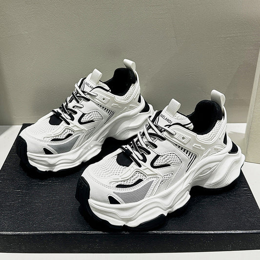 Women's Spring Dad Mesh Breathable Fashion Running Sneakers