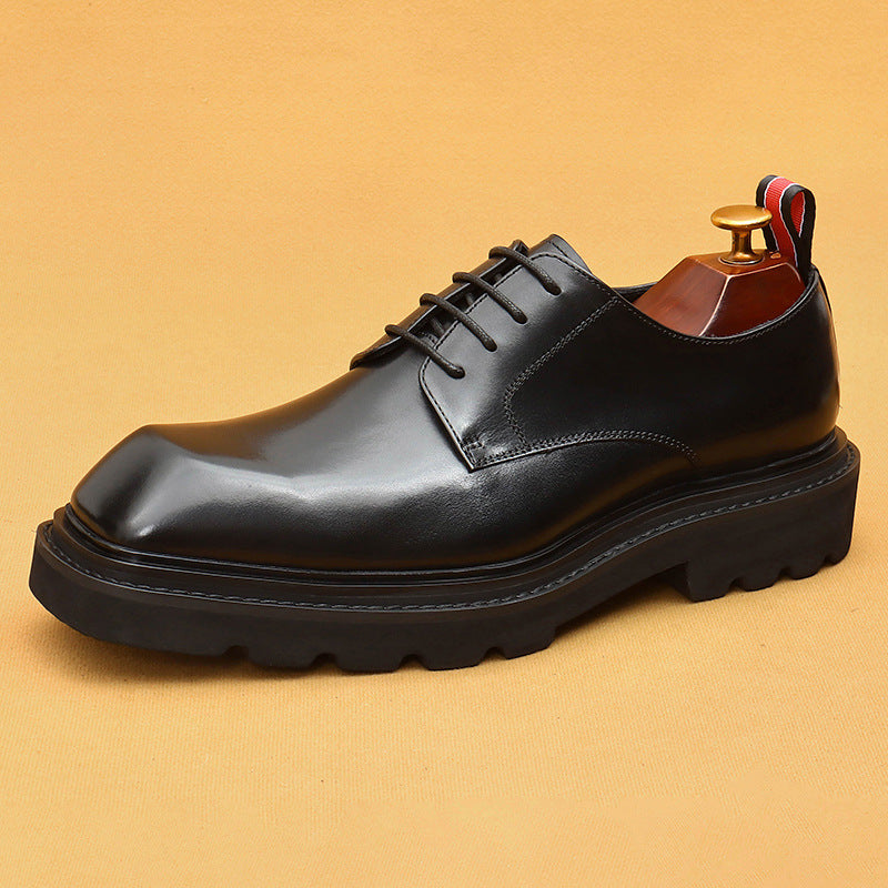 Men's High-grade Korean Genuine Formal Wear Business Leather Shoes