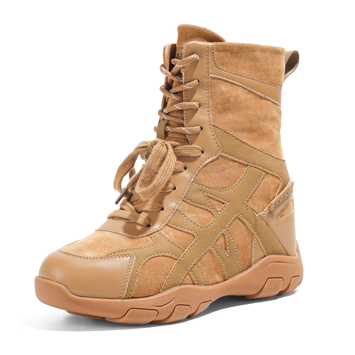 Women's Bottom Hight Increasing Martin Autumn Small German Training Racing Western Women's Leather Boots