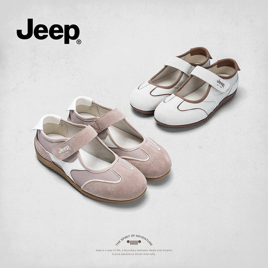 Women's Soft Bottom Comfortable Flat Sports Mary Jane Ballet Style Leisure Women's Fashion Shoes