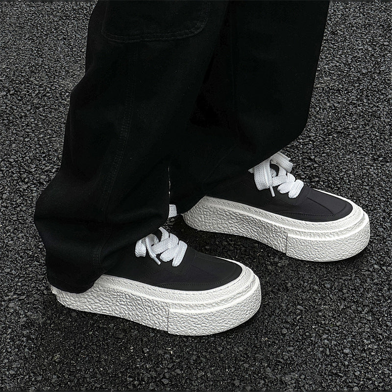 Couple Platform Versatile Breathable Skateboard Light Men's Board Shoes