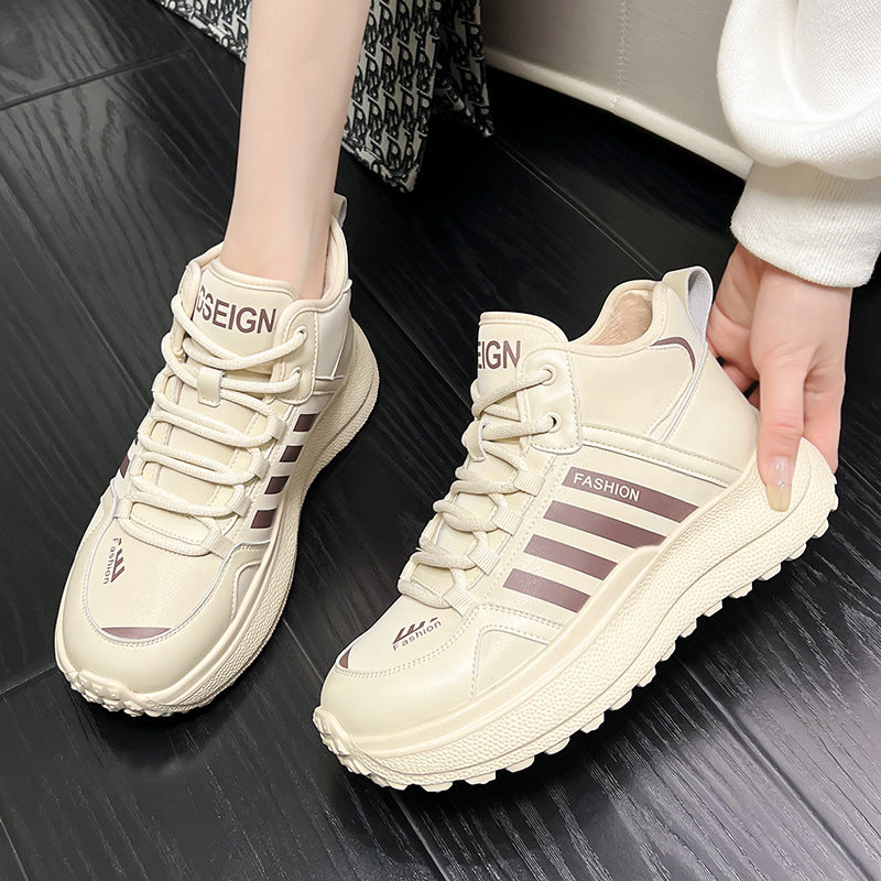 Magnetic Vibration Sole Massage Autumn Thick Lightweight Women's Shoes