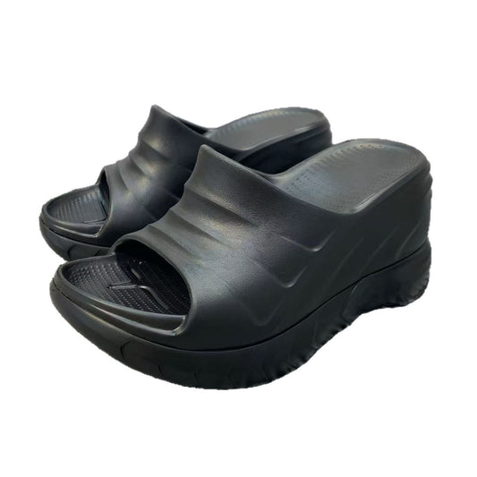 Women's Platform Summer Wedge Outdoor Cotton Candy Slippers
