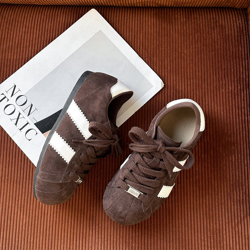 Women's Fashion Training Flat Retro Outerwear Women's Sports Shoes
