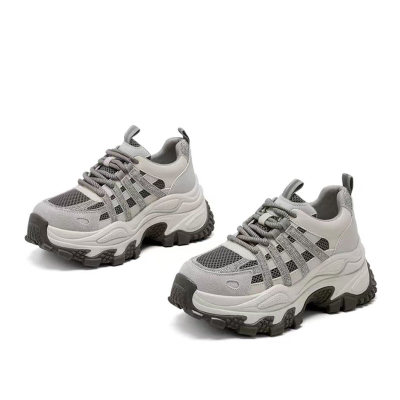 Women's Genuine Platform Heightened Daddy Trendy Women's Shoes