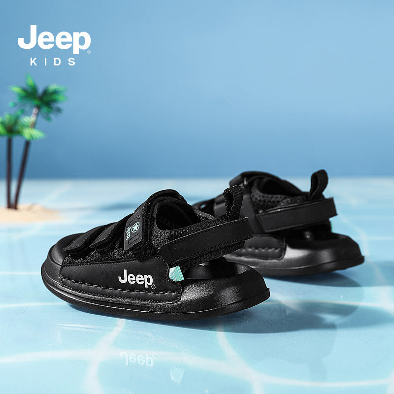 Children's Closed Toe Summer Soft Bottom Sports Kid's Sandals
