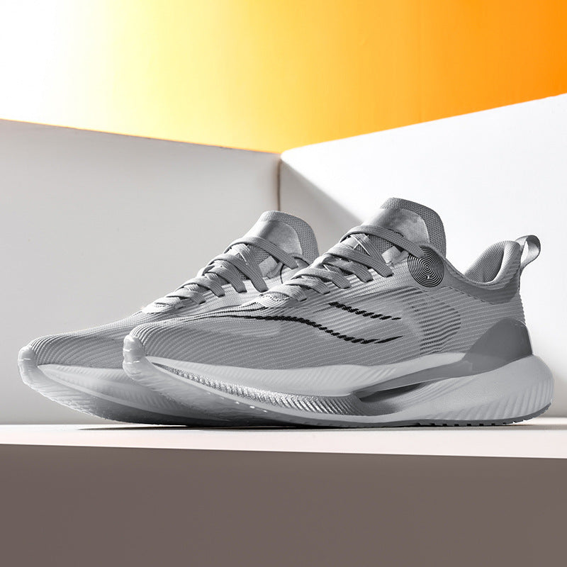 Men's & Children's Rotating Button Shock Absorption Junior High School Sneakers