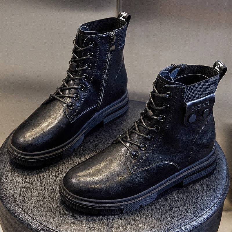 Women's Martin Thick Bottom Classic Style Short Boots