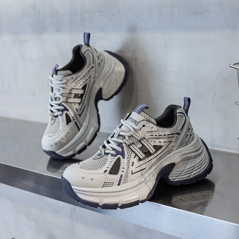 Women's Platform Dad Feet Show Small Sports Sneakers