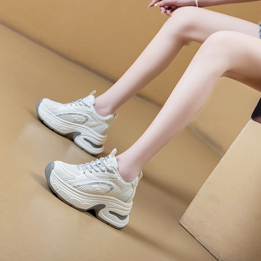Women's Height Increasing Paris Dad Autumn Versatile Platform Women's Casual Shoes