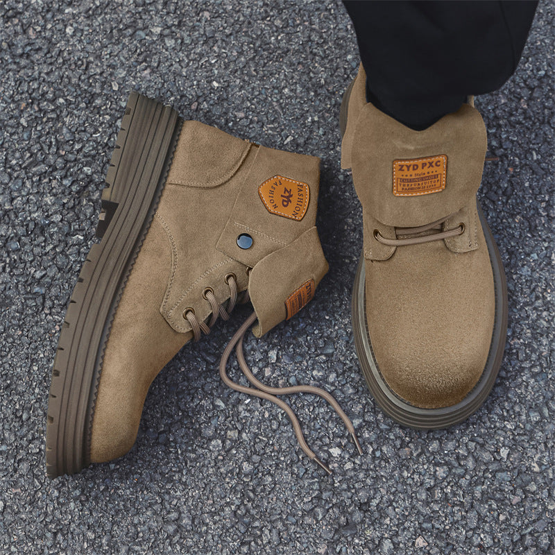 Men's Martin Winter Increased Worker Retro Easy Boots