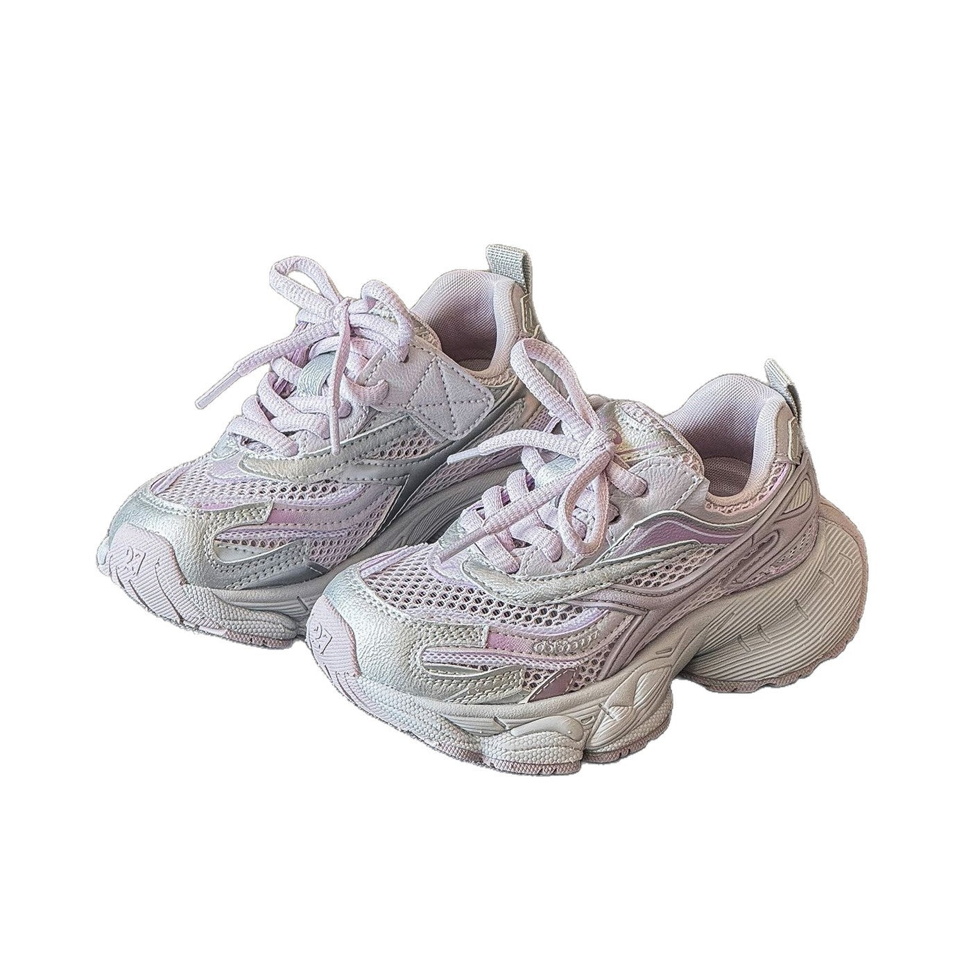 Children's Summer Trendy Fashion Stapler Lightweight Single Mesh Boys Children's Sports Shoes