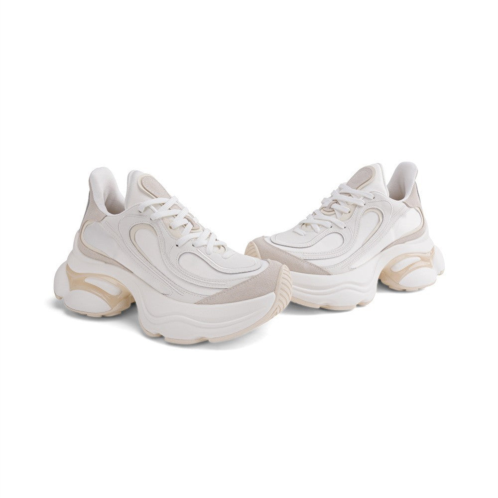 Women's Small Heightened Daddy Spring Platform Fashion Women's Casual Shoes