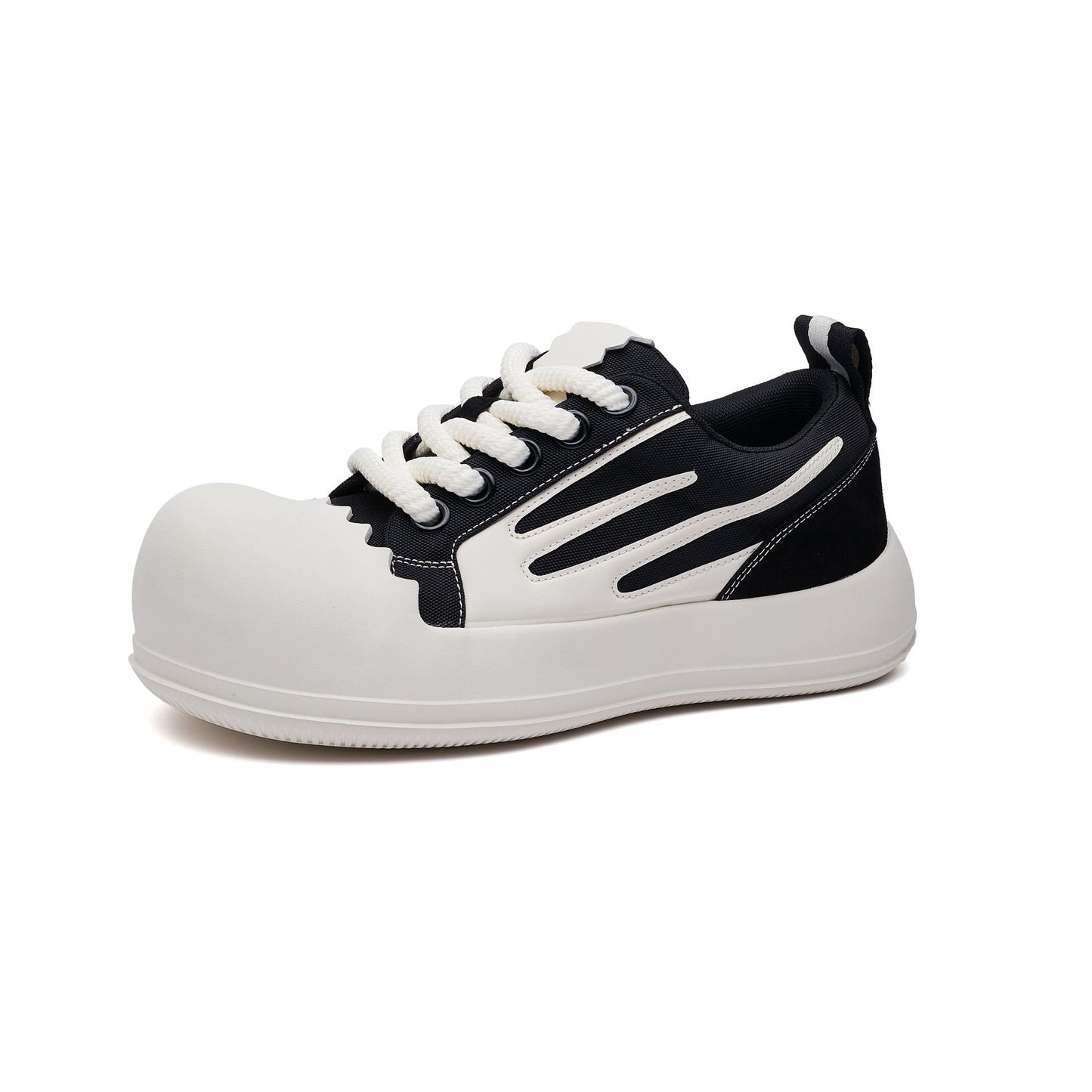 Women's & Men's Big Head Bread Sports Leisure Couple Platform Men's Canvas Shoes