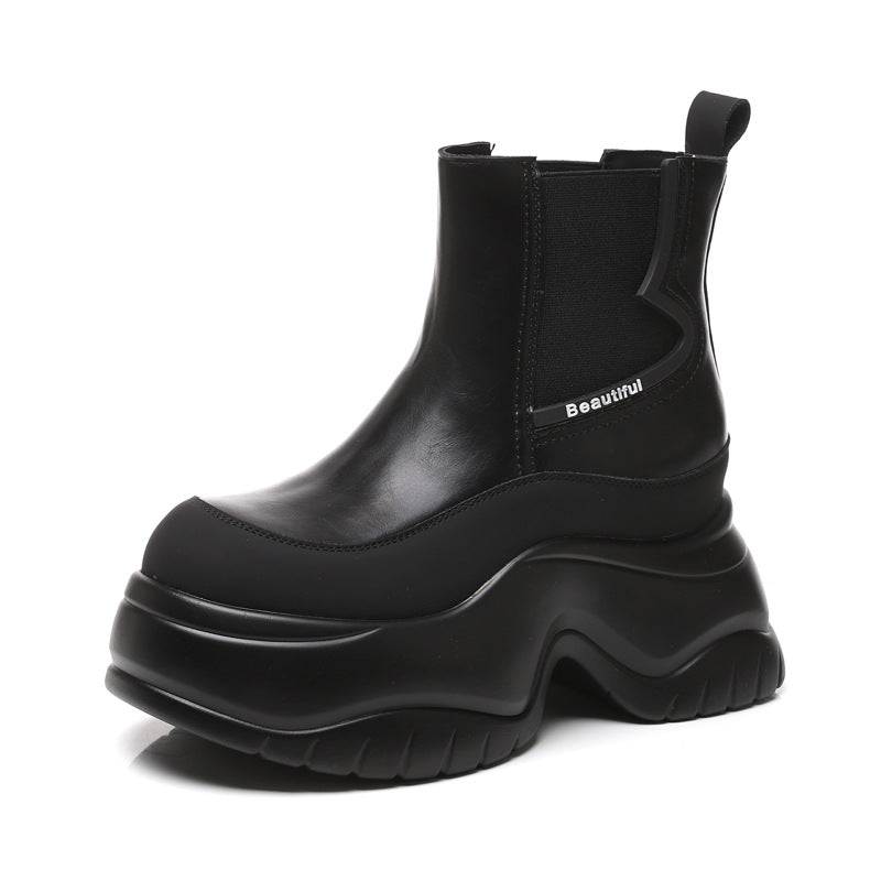 Women's Comfortable Beautiful Smoke Pipe Martin Boots