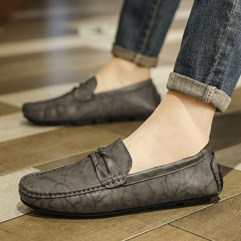 Men's Lazy Doug British Style Breathable One Loafers/doug Shoes