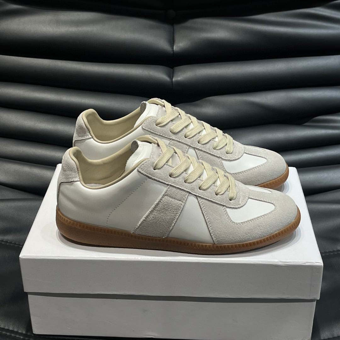Women's & Men's German Training Flat Genuine Platform Lovers Men's Board Shoes