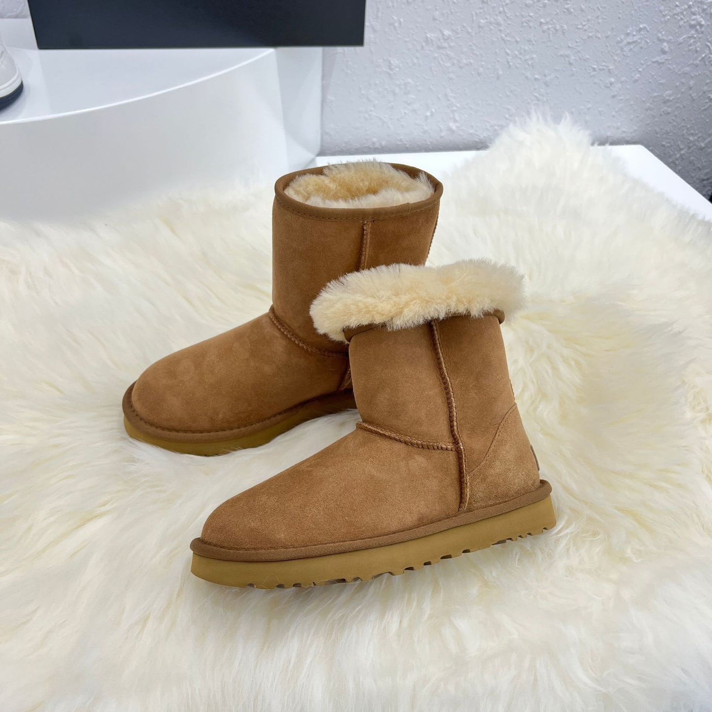 Fur Integrated Female Plus Veet Thick Boots