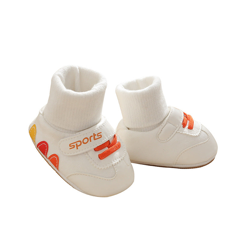 Socks Months Old Male Female Mouth Fleece-lined Kid's Shoes