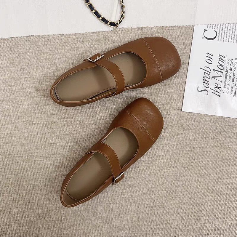 Women's Flat Bottom Soft Low-cut Small Single-layer Casual Shoes