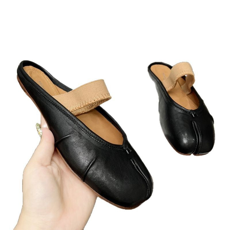 Women's Version Split Toe Half Box Outdoor Flat Slippers