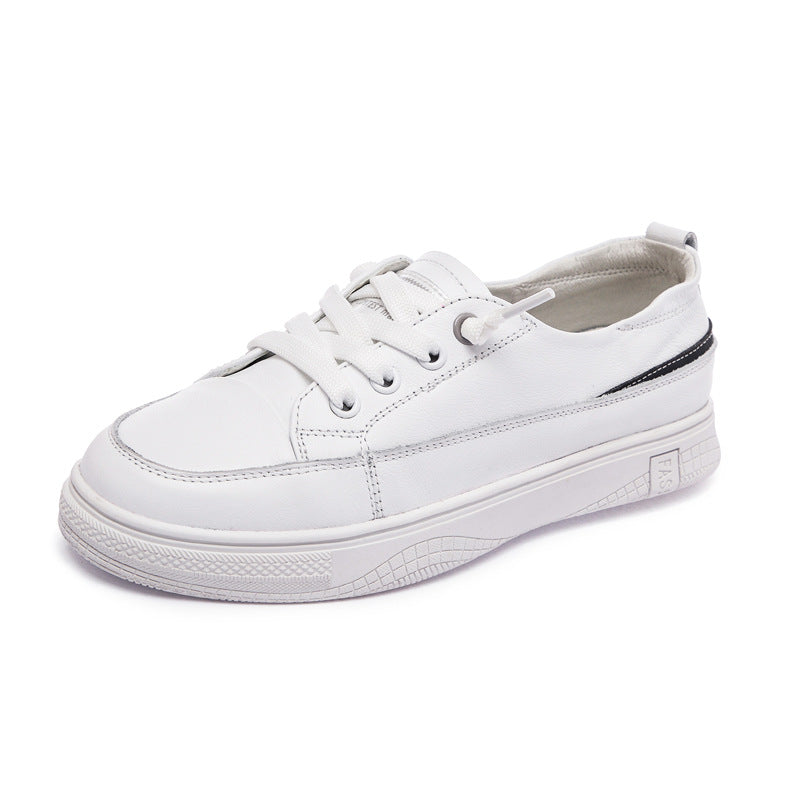 Women's Summer Calf Slip-on Flat Sports Comfort Heels