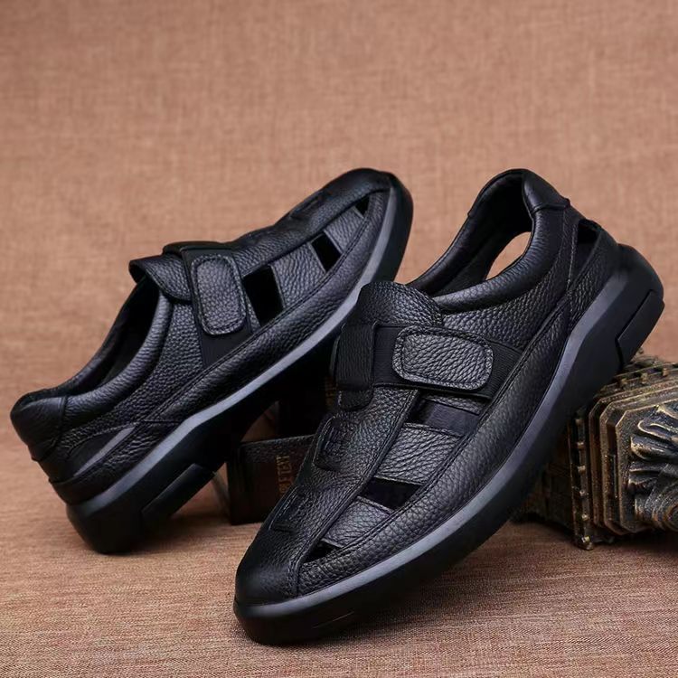 Men's Toe Box Beach Soft Breathable Bottom Sandals