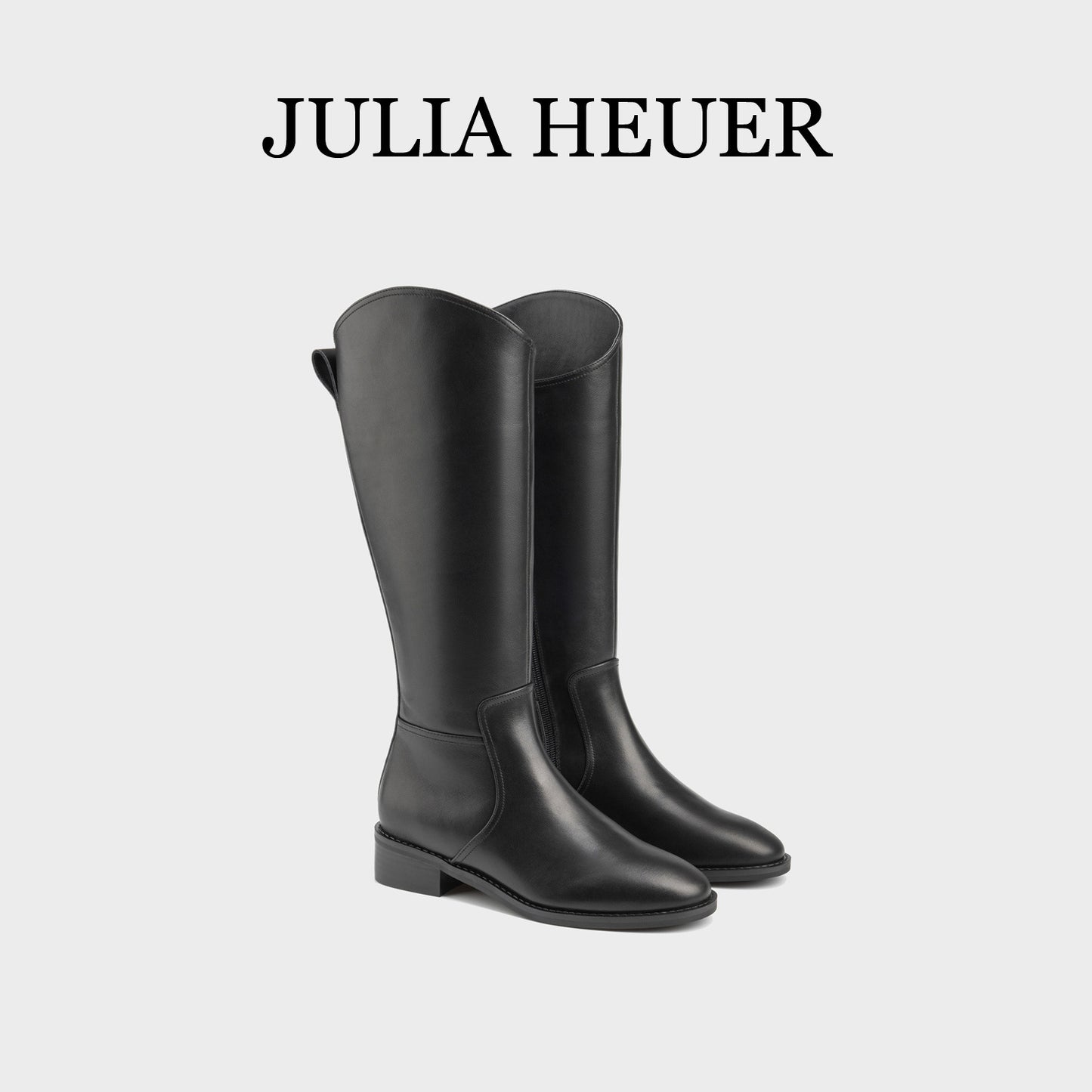 Women's Hull Winter Knight Side Zipper Chunky Boots