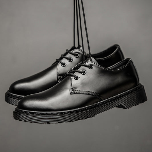 Men's Plus Size Autumn Genuine Fashion Soft Leather Shoes