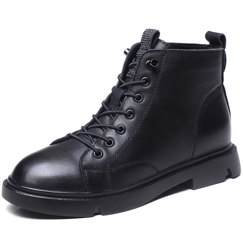 Martin Low Elastic Band Flat Comfortable Boots