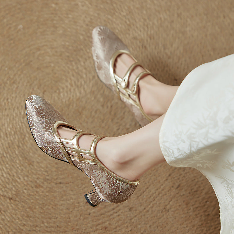 Genuine Chinese Elegant With Cheongsam Republic Of Women's Fashion Shoes