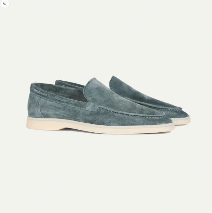 Men's Beef Tendon Soft Bottom Slip-on Driving Loafers/doug Shoes
