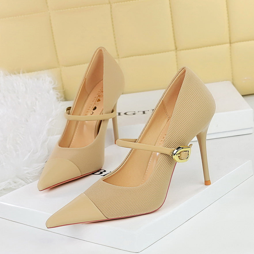 Women's Korean Style Fashion Banquet High Stiletto Women's Shoes