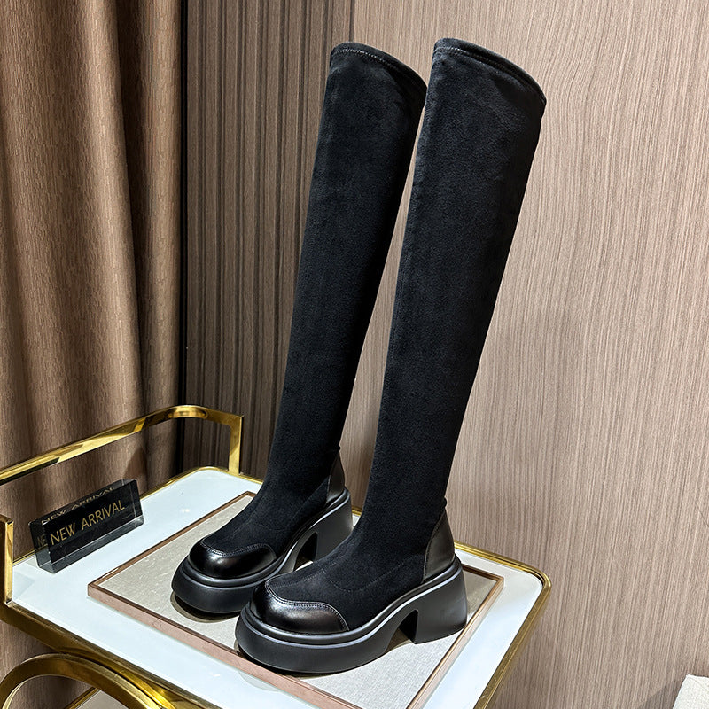 Women's Big Tube Circumference Plus Size High Boots