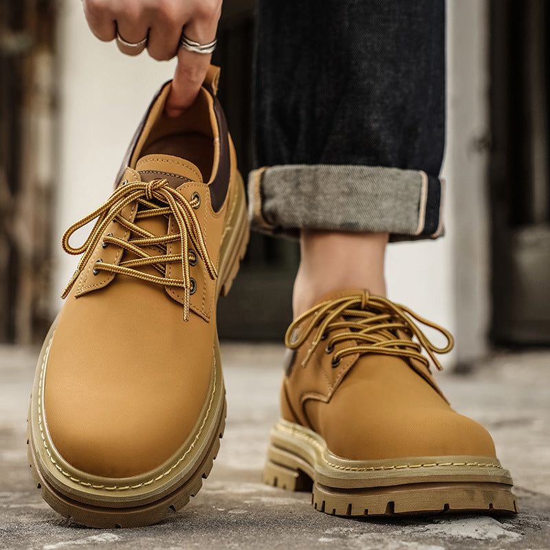 Men's Autumn Martin British Style Ankle Classic Retro Men's Shoes