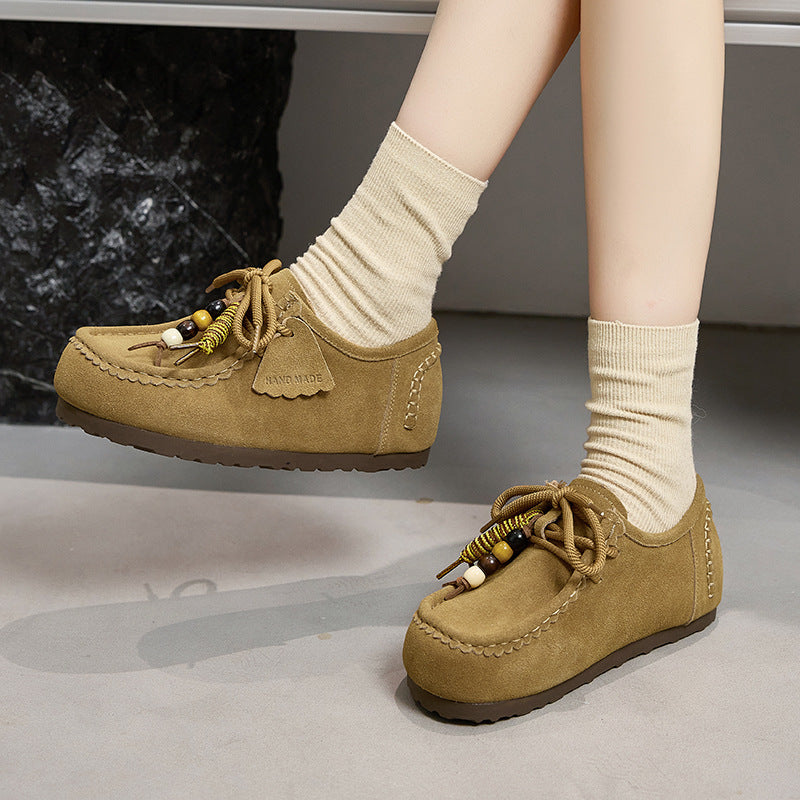 Women's Bottom Height Increasing Insole All-inclusive Autumn Kangaroo Ugly Cute Boots