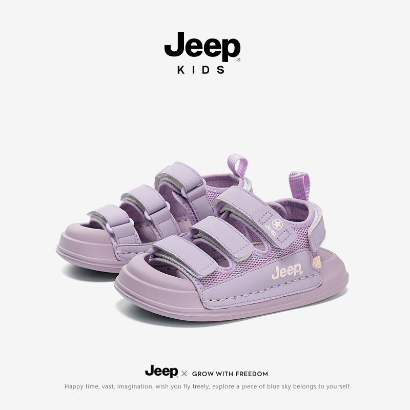 Children's Closed Toe Summer Soft Bottom Sports Kid's Sandals