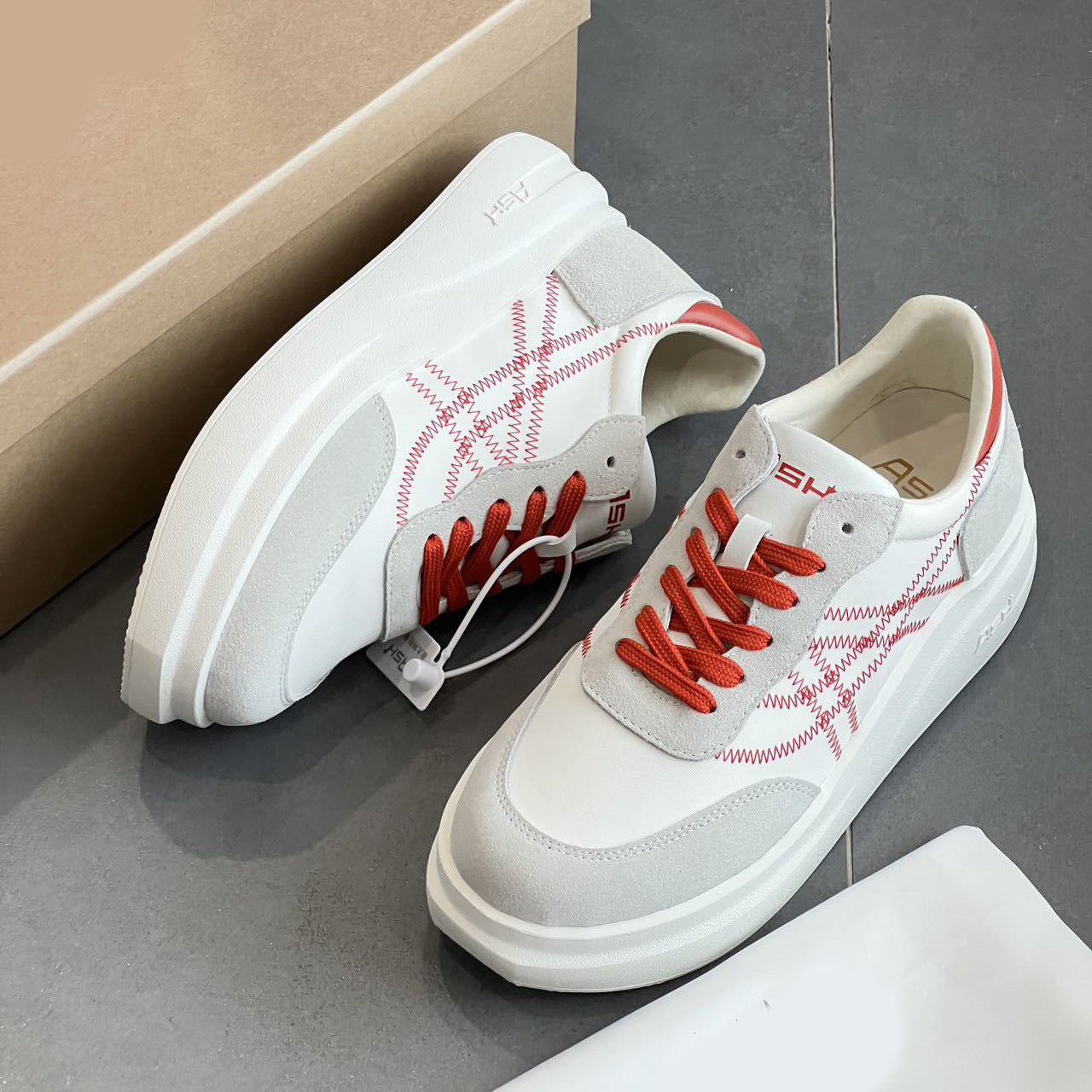 Women's Thick Sole Increased White Platform German Women's Casual Shoes
