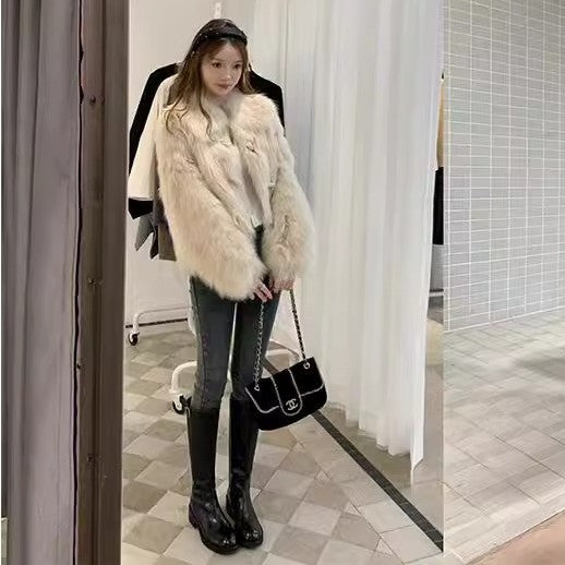 Women's City Winter Washed Horse Retro Chunky Boots