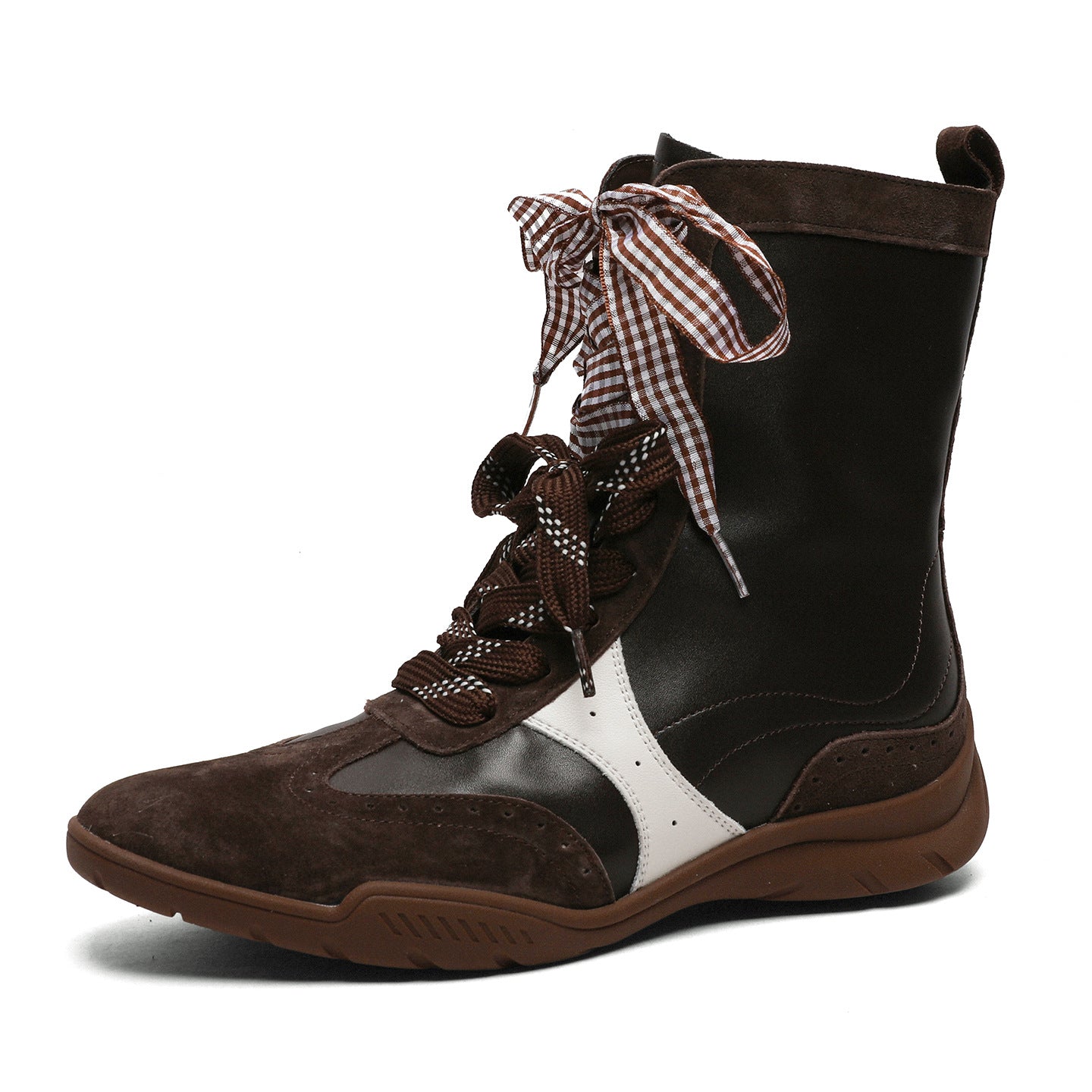 Women's Hight Increasing Martin Fashion Boxing Sports Women's Leather Boots