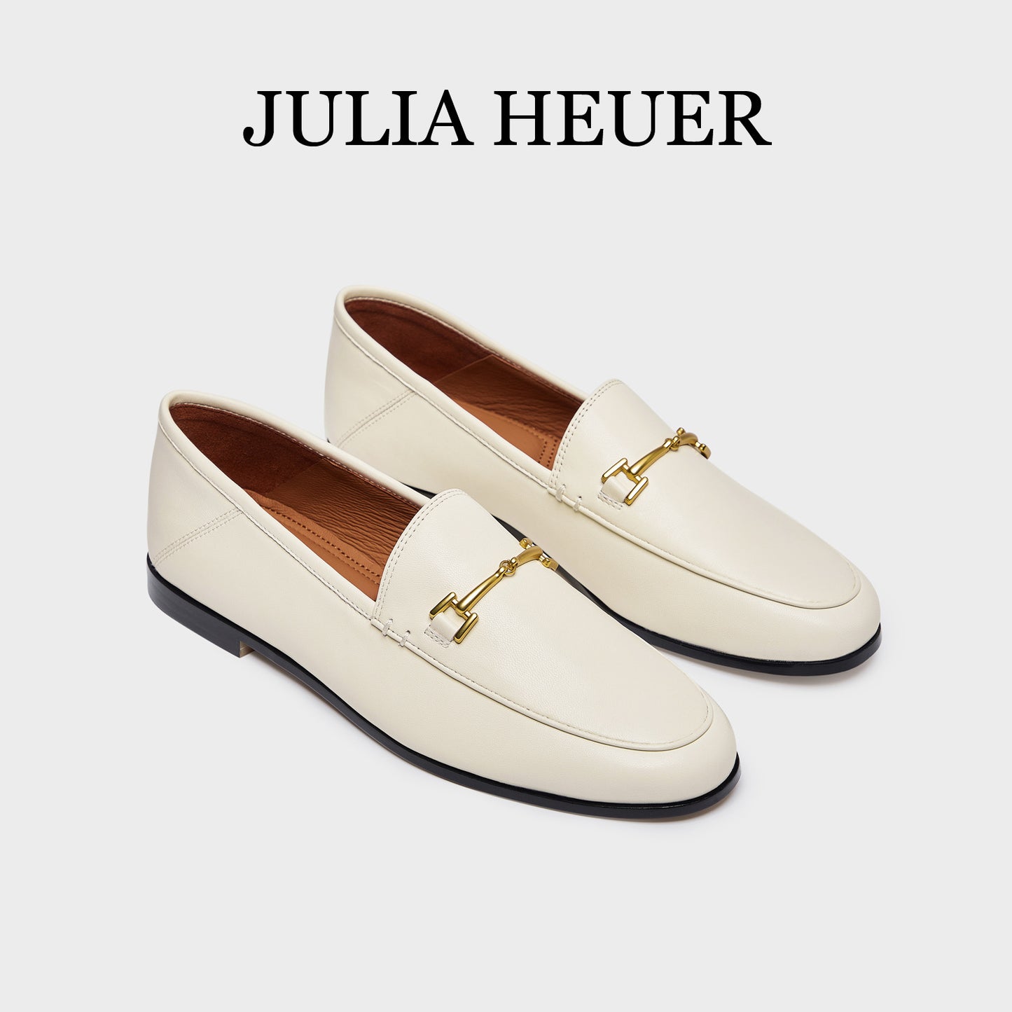 Women's Classic British Genuine Two-way Flat Buckle Casual Shoes