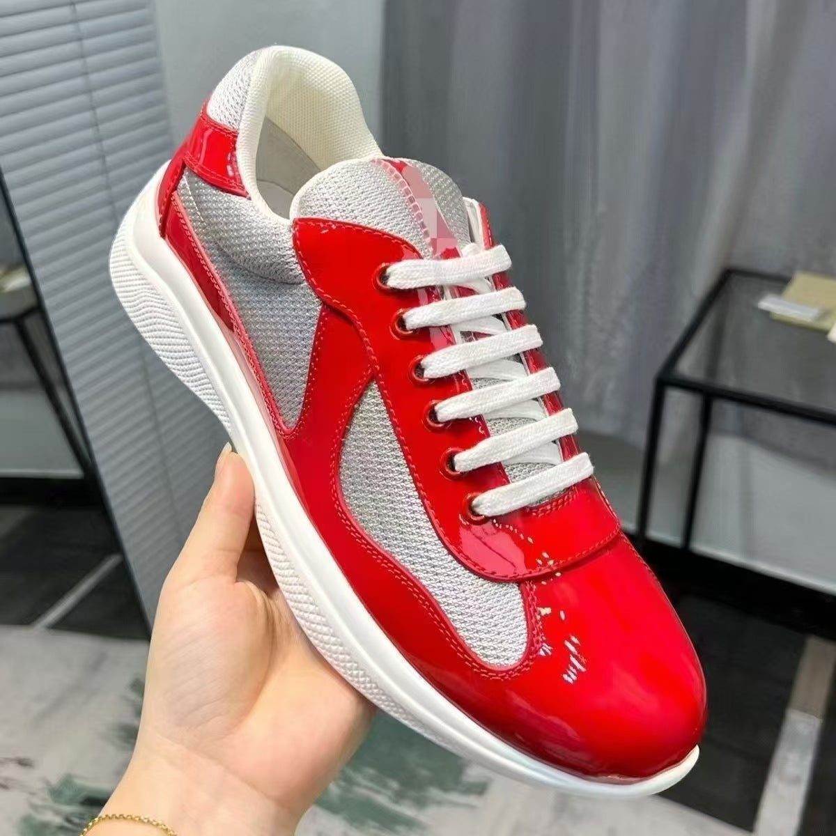 Men's Second Fortune Bright Mesh Breathable Fashion Men's Sports Shoes