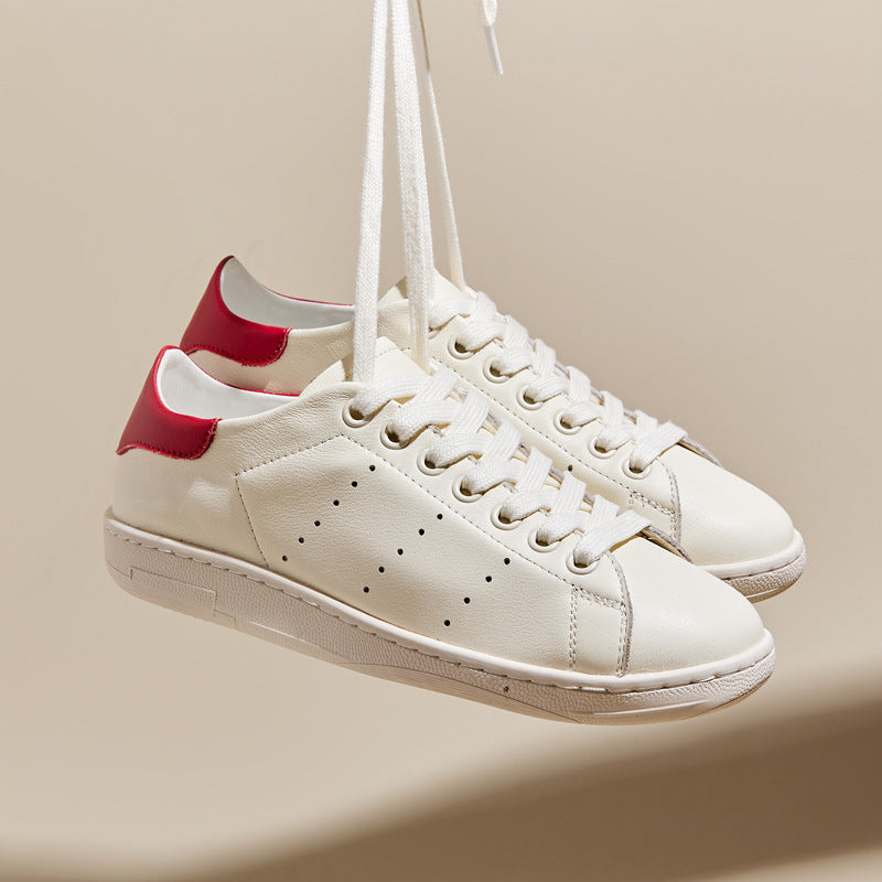 Women's & Men's Classic White Soft Bottom Wild Flat Women's Casual Shoes