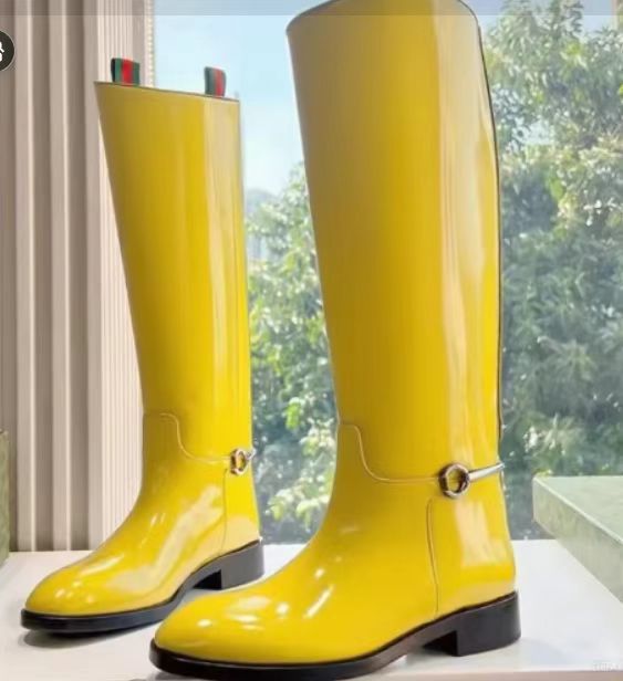 Women's Riding Handmade Model Style Flat Long Women's Leather Boots