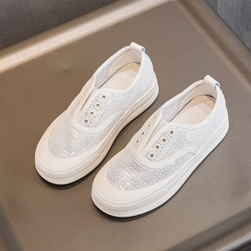 Women's Summer Mesh Breathable Comfortable Flat Sports Sneakers