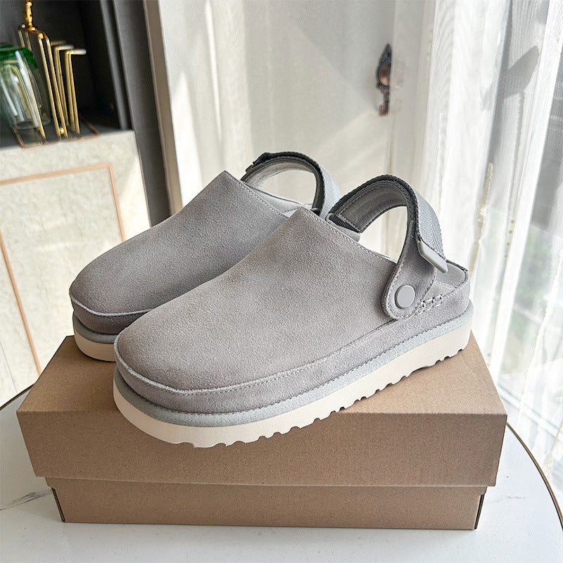 Women's Gold Star Warm Thickened Thick Bottom Thick-soles Slippers