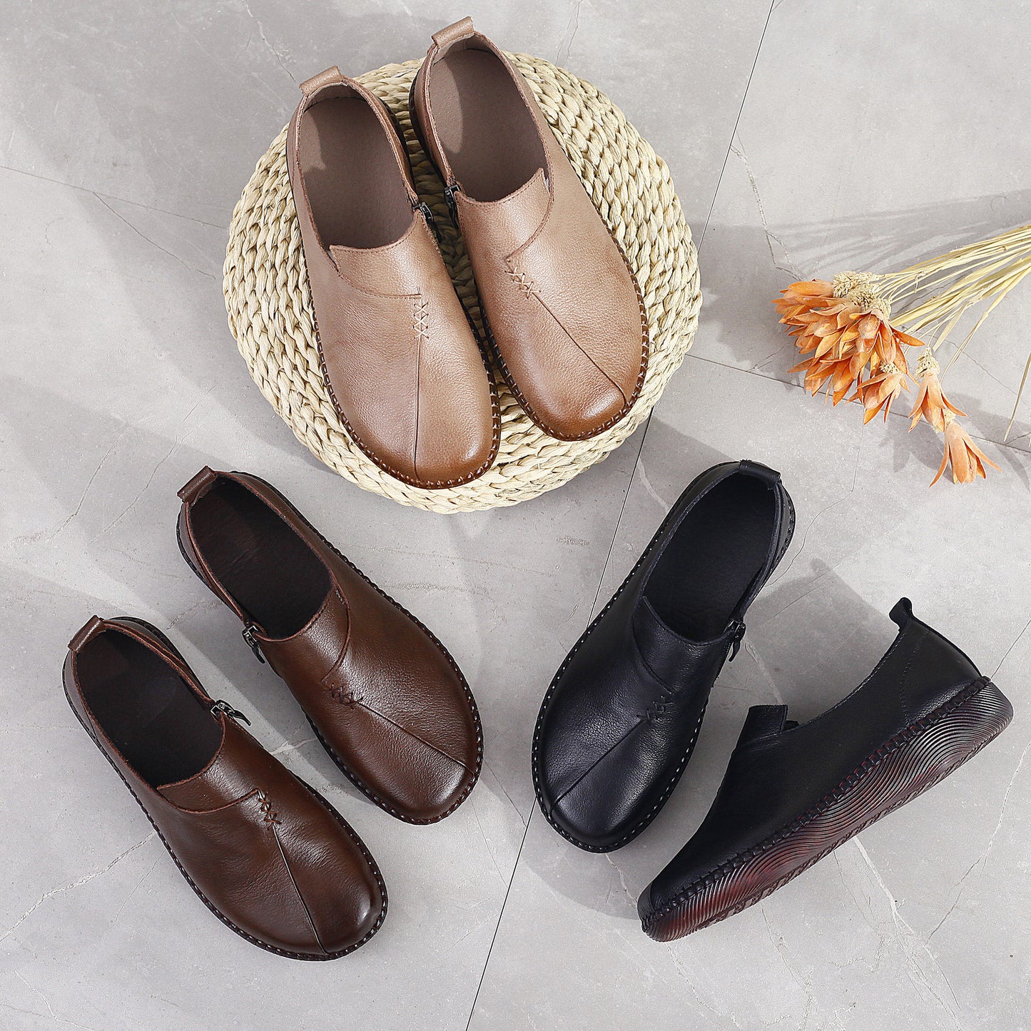 Women's Slip-on Authentic Mom Autumn Daily Pumps Women's Casual Shoes