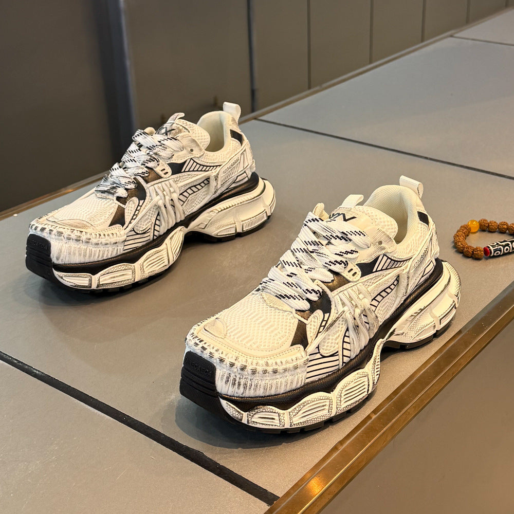 Men's Luxury High Sense Fashion Trendy Spring Retro Men's Sports Shoes